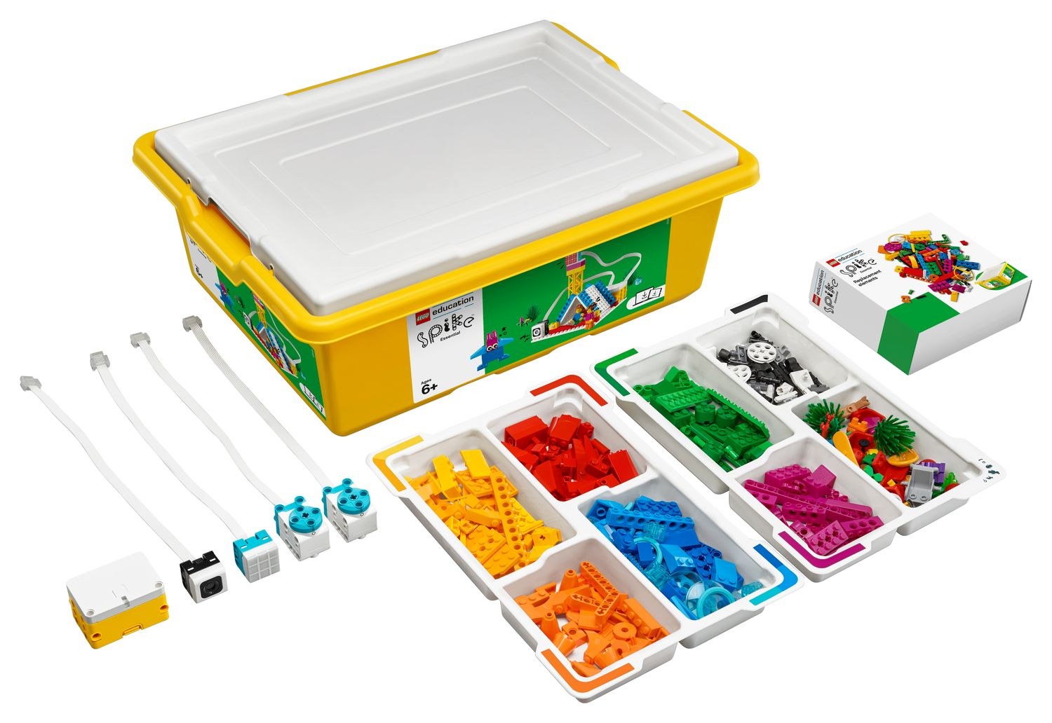 LEGO Education SPIKE Essential Coding Robotics Building Set Ages 6+ STEM Classroom Kit