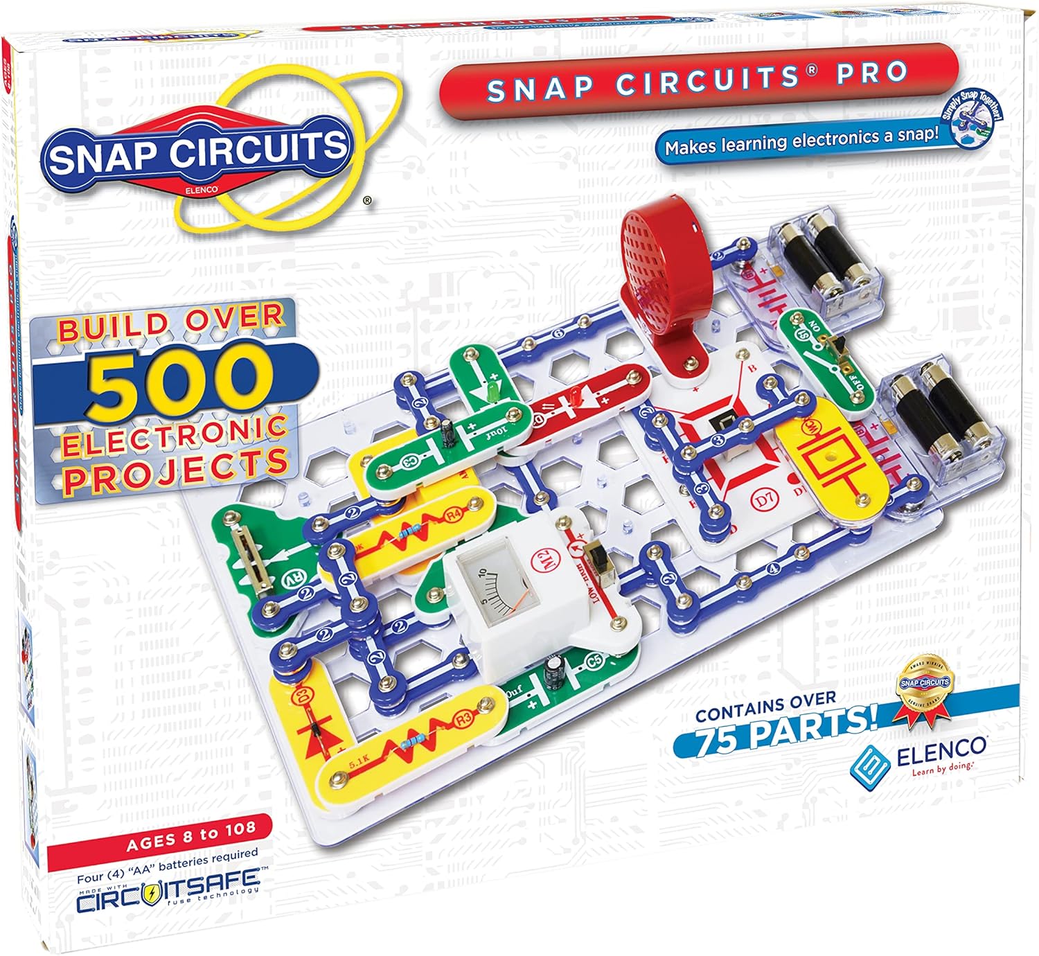Snap Circuits Pro Electronics Exploration Kit 500+ Projects STEM Learning